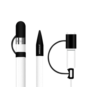 Couvercle de pointe de support de capuchon de crayon Apple en silicone personnalisé et attache d'adaptateur de câble